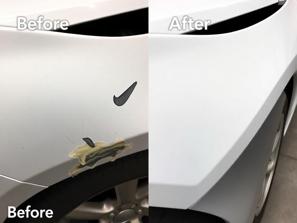 2021 Tesla Model 3: Quarter panel & paint blend after side impact