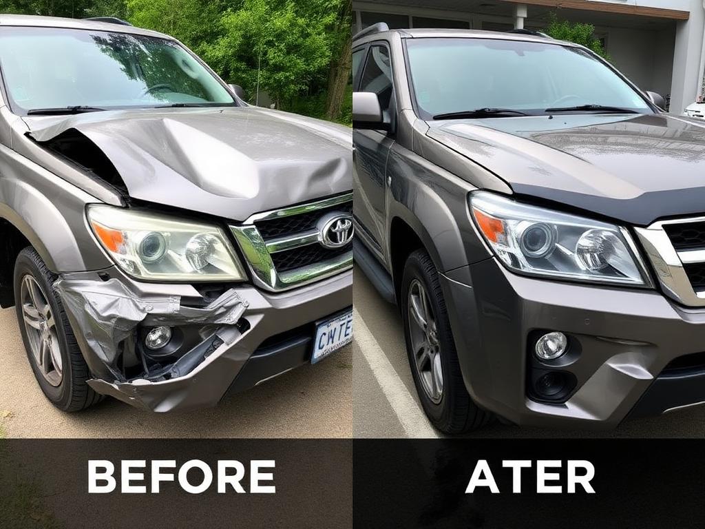 2017 Toyota RAV4: Full front-end rebuild after a deer strike